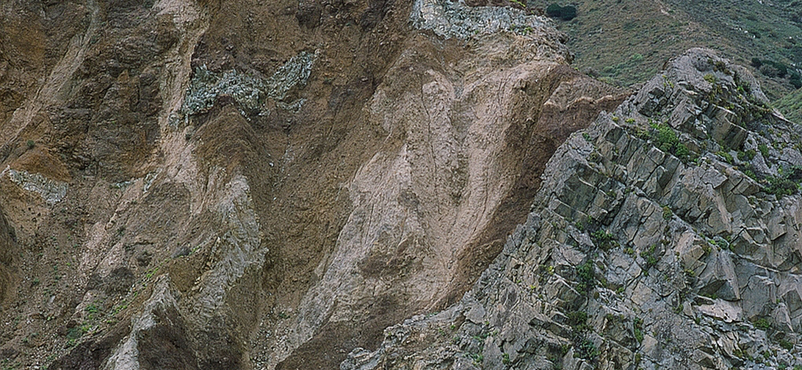 Ausschnitt aus einer Fotografie der französischen Künstlerin Valerie Leray. Zu sehen ist ein Ausschnitt aus einer Panoramaaufnahme auf Tenerifa.