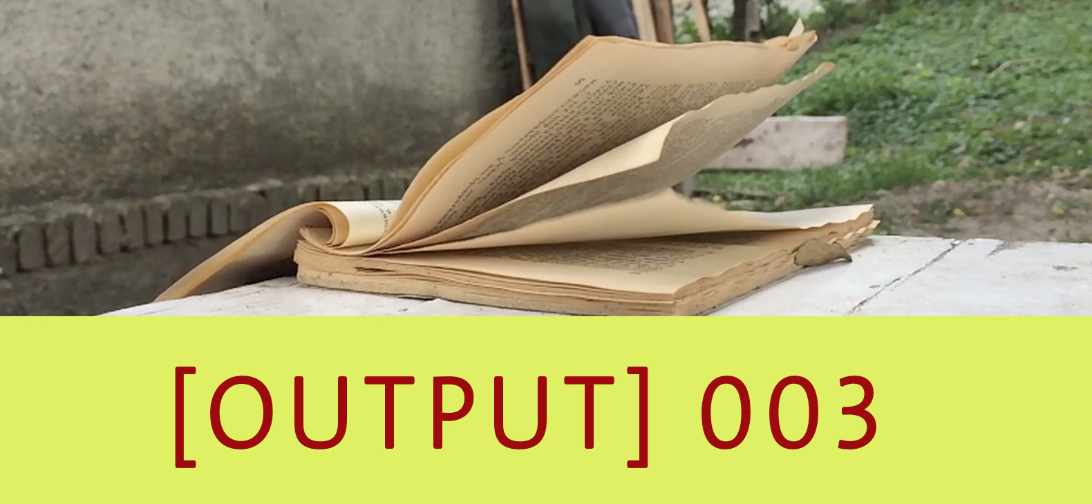 Output 003: Daniel Door