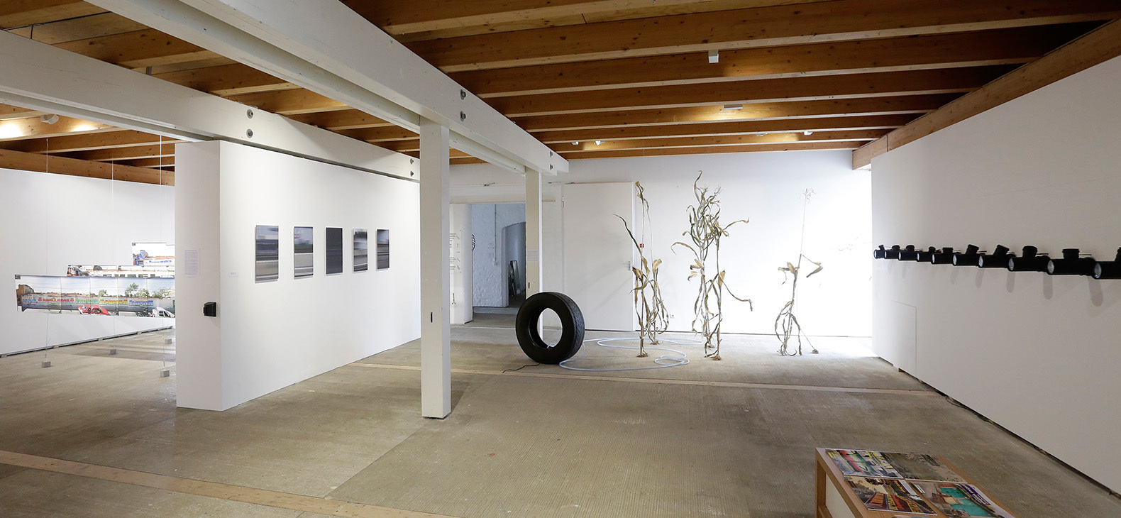 Ausstellung Fokus Europa I - Blick in die Galerie im Erdgeschoss